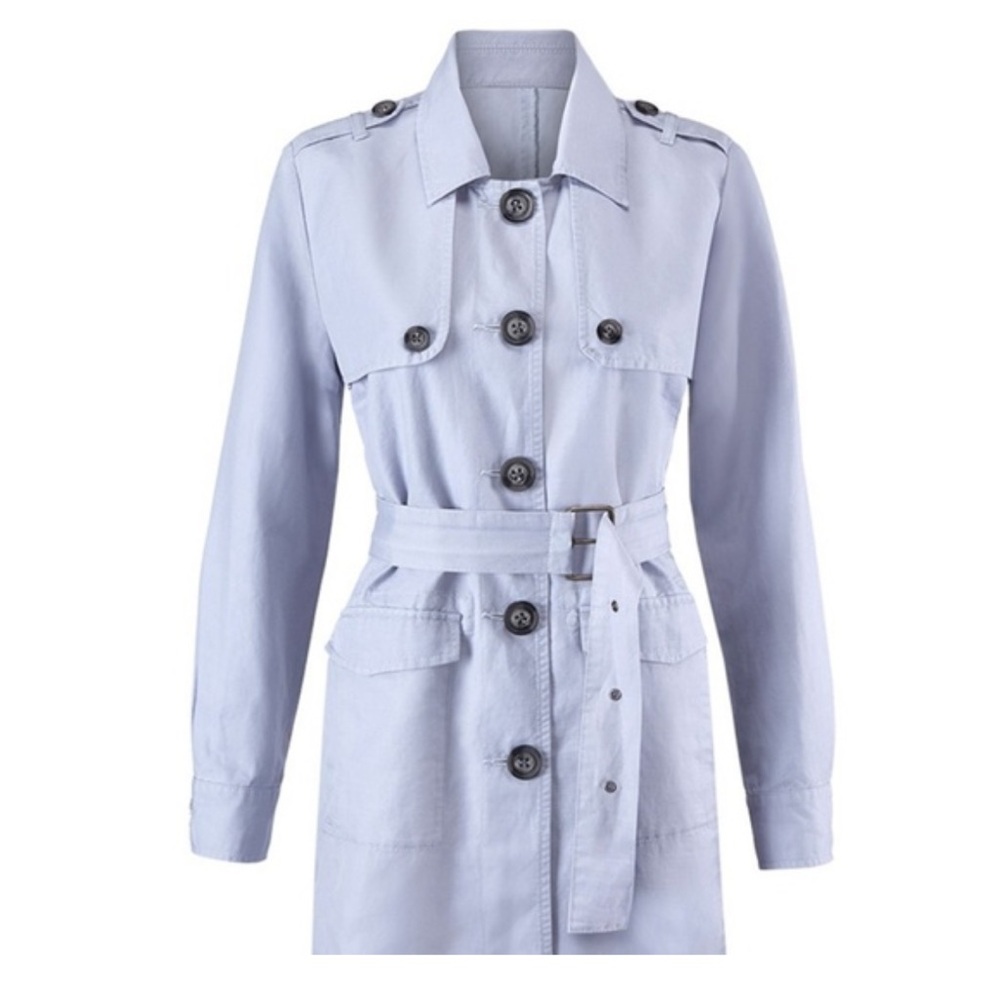 CAbi Tanner Trench Coat Jacket- size S